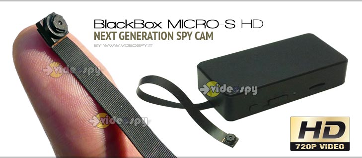 BBMicroS HD - Microcamera spia HD ultra-miniaturizzata